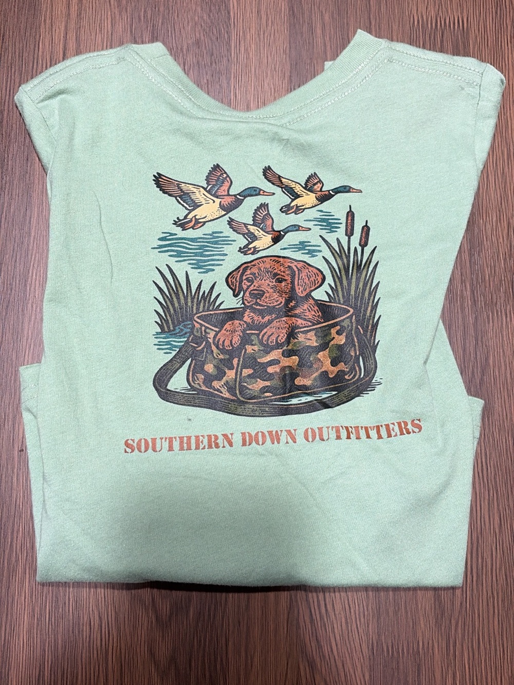 Kids' Light Green Short Sleeve Tee